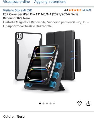 Cover Ipad pro 11 m5/m4 esr