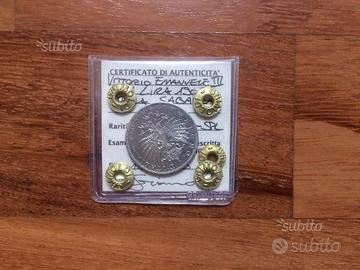 1 Lira 1905 Aquila Sabauda Vittorio Emanuele III