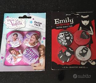 spille pet bambine di Emily e Violetta 