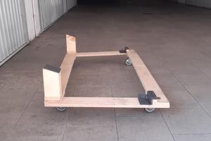 Carrello per hard top wrangler Yj