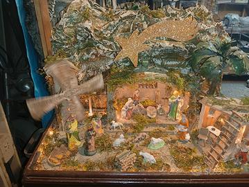 presepe fatto a mano
