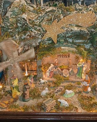 presepe fatto a mano