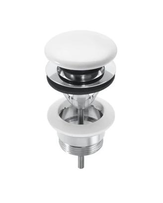 Click Clack con tappo ceramica bianco con vite GSG