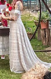 Abito da sposa Bohemien