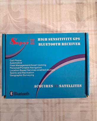 Super III GPS Bluetooth Receiver Alta Sensibilità