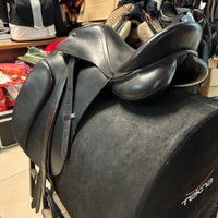 Sella Dressage in cuoio doppio