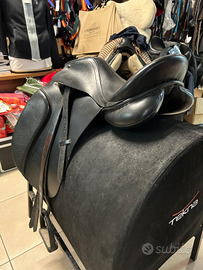 Sella Dressage in cuoio doppio