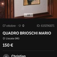 QUADRO MARIO BRIOSCHI 