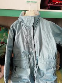 giubbotto decathlon celeste 