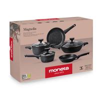 Batteria pentole 8 pezzi MONETA MAGNOLIA Nuova