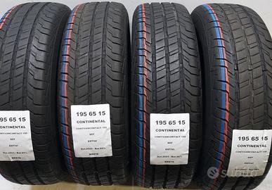 4 GOMME 195 65 15 CONTINENTAL BR876