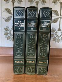 La Sacra Bibbia S.A.I.E  3 volumi illustrati