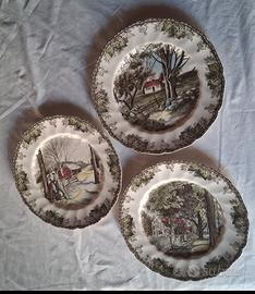 Piatti vintage Johnson Bros "The friendly village"