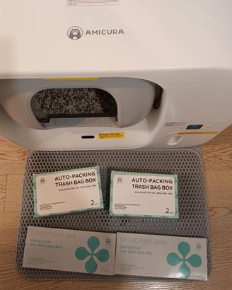  AMICURA BOX CON SACCHETTI E DEODORANTI ORIGI