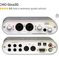 Scheda audio Echo 3g