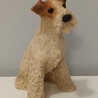 Statuina Cio Castagna Wire Fox Terrier