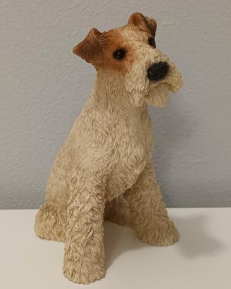 Statuina Cio Castagna Wire Fox Terrier