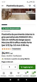 piastrella marazzi Leroy Merlin effetto legno