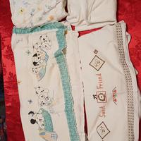 Biancheria e lenzuola lettino bambini, prenatal