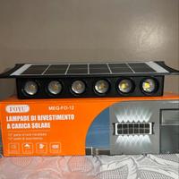 Lampada Solare da Esterno 12 LED - Nuovo