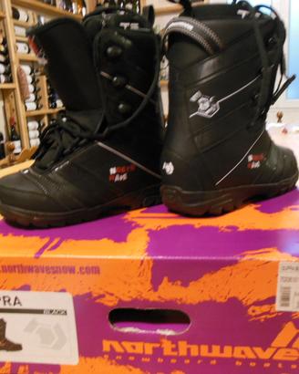Scarponi snowboard northwave mod.Supra  tg.39
