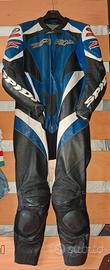Tuta moto pelle spidi intera tg 50