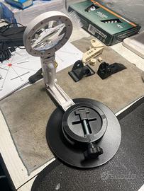 Morsa con lente e LED per pulizia monete e reperti