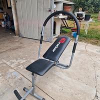 panca pieghevole per addominali 