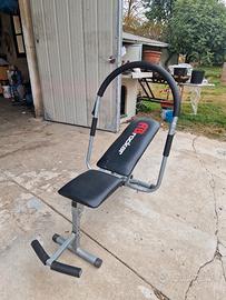 panca pieghevole per addominali 