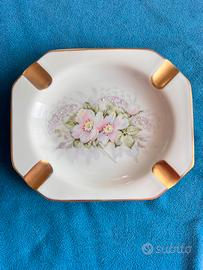 Posacenere in porcellana di Limoges