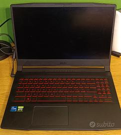 msi katana gf66 notebook gaming