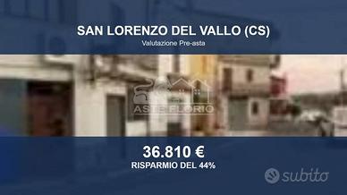 Immobile in asta di 227 m² a San Lorenzo del Vallo