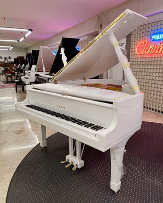 PIANOFORTE MEZZA CODA YAMAHA MOD. G2 BIANCO LUCIDO