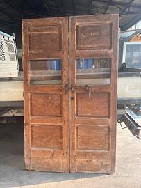 Porta legno massello