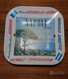 Posacenere Pubblicitario Grimaldi Siosa Napoli '60