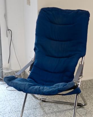 Poltroncina in tela pieghevole