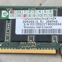 Memoria RAM SO-DIMM DDR