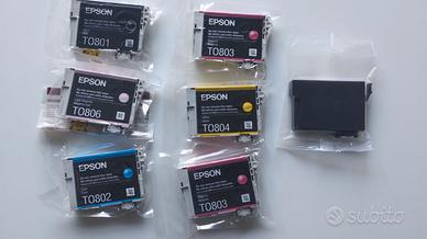 Cartucce varie Epson originali serie Colibrì