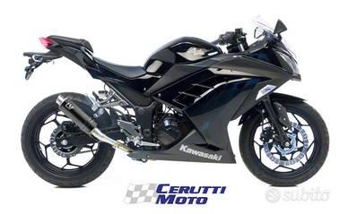 Scarico Leovince GP CORSA BLACK Kawasaki Ninja 250