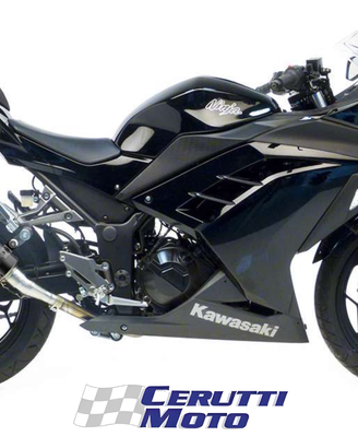 Scarico Leovince GP CORSA BLACK Kawasaki Ninja 250