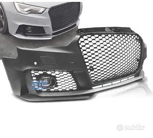 PARAURTI ANTERIORE PER AUDI A3 8V 12-16 LOOK RS3 N