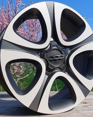 4 Cerchi In Lega Da 18 NUOVI Originali Fiat 500X