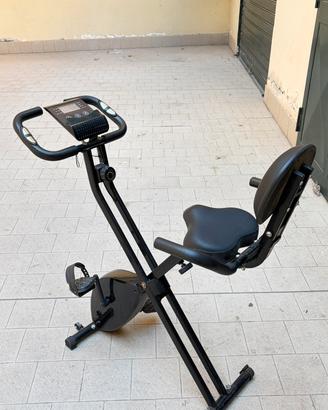 Cyclette Wayflex pieghevole con schienale cn LCD