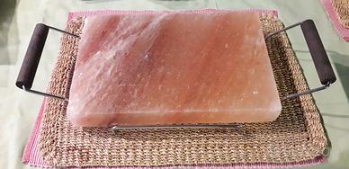 Piastra da cottura in sale rosa