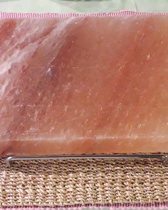 Piastra da cottura in sale rosa