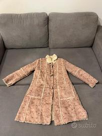 cappotto montone sintetico