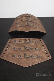 Bracciali Medievali/Vichinghi in Pelle con Borchie