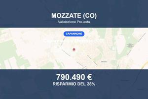 Immobile in asta di 1153 m² a Mozzate