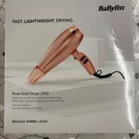 BaByliss Rose Gold Dryer 2100 – Nuovo, mai utilizz