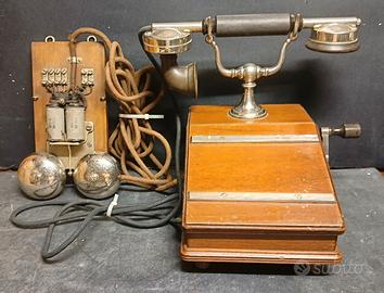 Telefono antico anni '20 a Manovella Suoneria est.